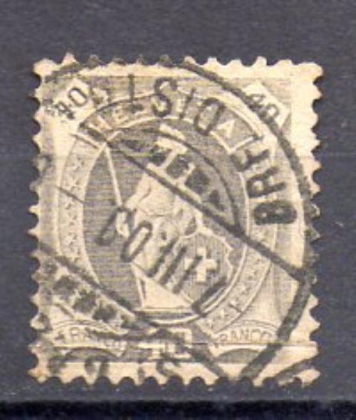 Suiza AÑo 1905/07 Nª Yvert 109 (o)