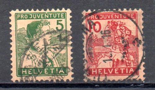 Suiza Año 1915 Nº Yvert 149/50 (o)