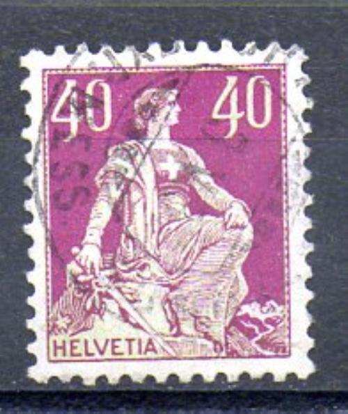Швейцария 1924/27 гг. № Yvert 206a (о)