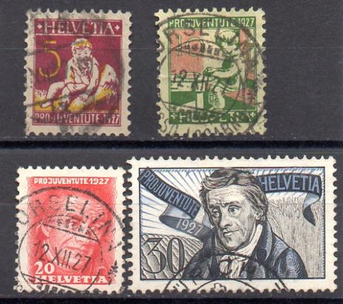 Suiza Año 1927 Nº Yvert 226/29 (o)