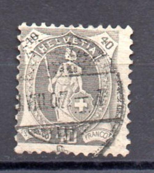 Suiza Año 1906/07 Nº Yvert 96 (o)