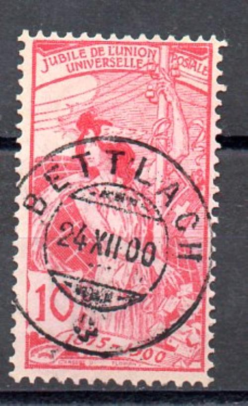 Suiza Año 1900 Nº Zumstein 78C (o)