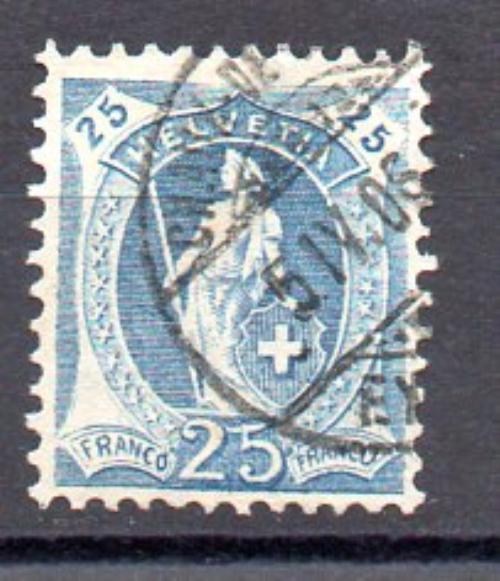 Suiza Año 1906 Nº Zumstein 93B (o)