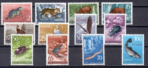 Sello de Triste Yugoslavia Nº Michel 123/34 (*)