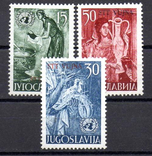 Sello de Triste Yugoslavia Nº Michel 95/97 (*)