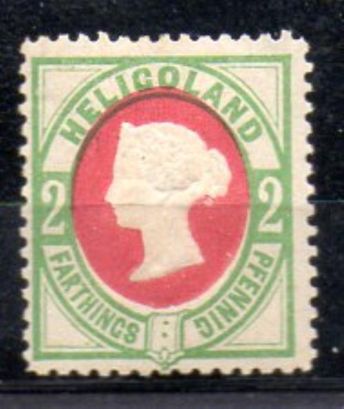 Vella Alemanya Helgoland Nº Michel 12 (*)