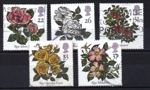 Inglaterra A&ntilde;o 1991 N&ordm; Yvert 1551/55 (o)