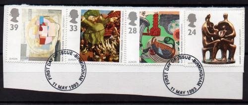 Inglaterra A&ntilde;o 1993 N&ordm; Yvert 1674/77 (o)