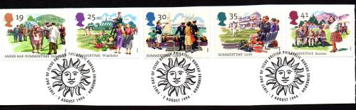 Inglaterra A&ntilde;o 1994 N&ordm; Yvert 1774/78 (o) Valor Catalogo 5.0&euro;