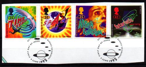 Inglaterra A&ntilde;o 1995 N&ordm;&nbsp;Yvert 1822/25 (o) Valor Catalogo 4.5&euro;&nbsp;