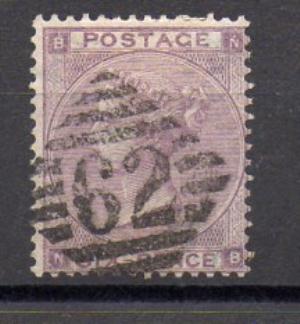 英国 1862年 Yvert 编号 22 (o)