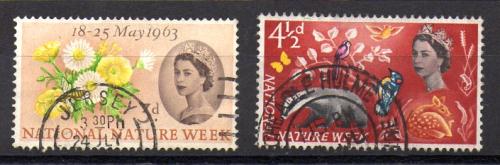 Inglaterra A&ntilde;o 1963 N&ordm; Yvert 373/74 (o)&nbsp;