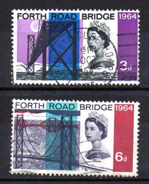 <p>Inglaterra A&ntilde;o 1964 N&ordm; Yvert 395/96 (o)</p>