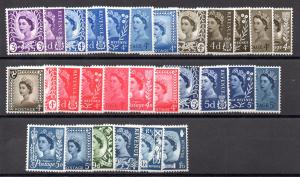 England Year 1968/71 No. Yvert 514/41 (**)