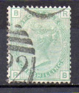 英国 1873年 Yvert 编号 53 (o)