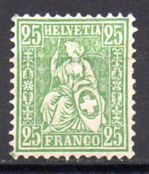 Suiza Año 1881 Nº 54 (*)