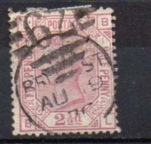 英国 1875年 Yvert 编号 55 (o)