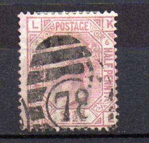英国 1875年 Yvert 编号 56 (o)