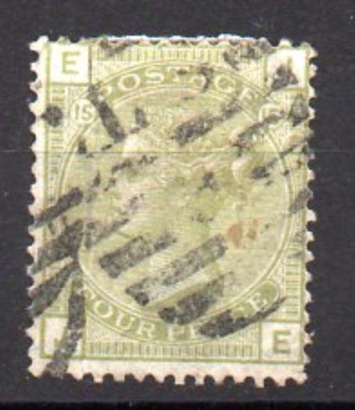 英国 1876/1880年 编号 Yvert 59 (o)