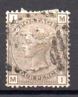 England Year 1876/1880 Nº Yvert 60 (o)
