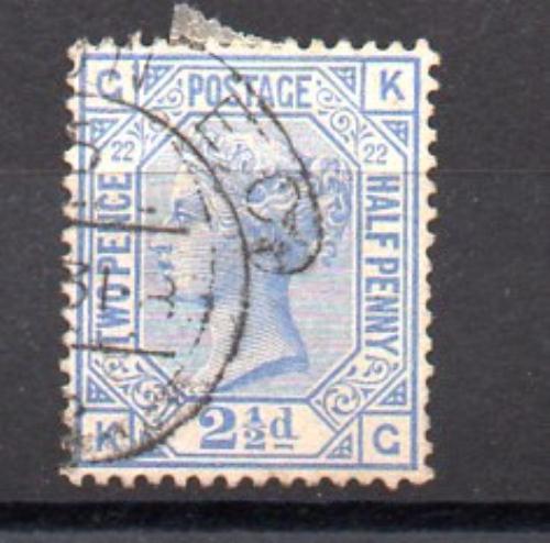 England Year 1880/1883 Nº 62 (o)