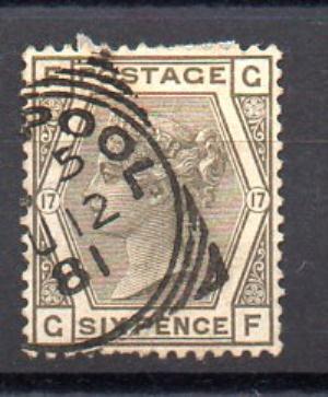 England Year 1880/1883 Nº 65 (o)
