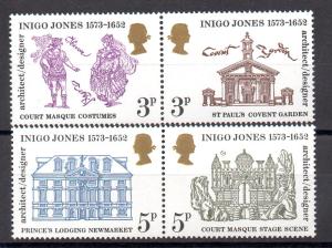 England Year 1973 No. Yvert 691/94 (**)