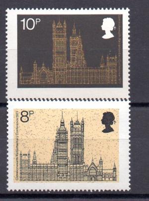 England Year 1973 No. Yvert 695/96 (**)
