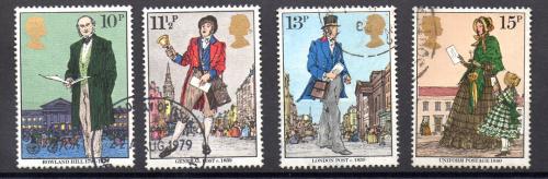 Inglaterra A&ntilde;o 1979 N&ordm; Yvert 909/12 (o)