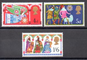 England Year 1969 No. Yvert 579/81 (**)