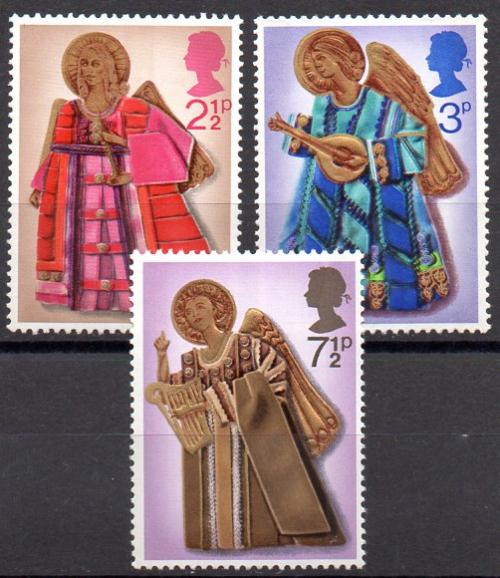England Year 1972 No. Yvert 669/71 (**)